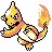 Charmeleon shiny sprite in Pokémon Orange