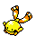 Chingling shiny sprite in Pokémon Orange