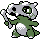Cubone shiny sprite in Pokémon Orange