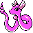 Dragonair shiny sprite in Pokémon Orange