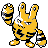 Elekid shiny sprite in Pokémon Orange