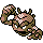 Geodude shiny sprite in Pokémon Orange