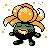 Gloom shiny sprite in Pokémon Orange