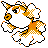 Goldeen shiny sprite in Pokémon Orange