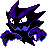 Haunter shiny sprite in Pokémon Orange
