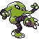 Hitmonlee shiny sprite in Pokémon Orange