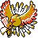 Ho-Oh shiny sprite in Pokémon Orange