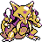 Kadabra shiny sprite in Pokémon Orange