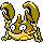 Krabby shiny sprite in Pokémon Orange