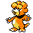 Magby shiny sprite in Pokémon Orange