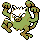 Mankey shiny sprite in Pokémon Orange