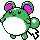 Marill shiny sprite in Pokémon Orange