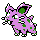 Nidoran♀ shiny sprite in Pokémon Orange