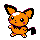 Pichu shiny sprite in Pokémon Orange