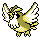 Pidgey shiny sprite in Pokémon Orange