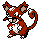 Rattata shiny sprite in Pokémon Orange
