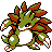 Sandslash shiny sprite in Pokémon Orange