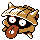Shellder shiny sprite in Pokémon Orange