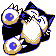 Snorlax shiny sprite in Pokémon Orange