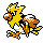 Spearow shiny sprite in Pokémon Orange