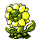 Sunflora shiny sprite in Pokémon Orange