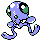 Tentacool shiny sprite in Pokémon Orange
