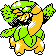 Tropius shiny sprite in Pokémon Orange
