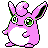 Wigglytuff shiny sprite in Pokémon Orange