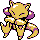 Abra shiny sprite in Red++