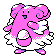 Blissey shiny sprite in Red++