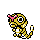 Caterpie shiny sprite in Red++