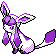 Glaceon shiny sprite in Red++