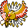 Ho-Oh shiny sprite in Red++