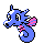 Horsea shiny sprite in Red++