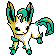 Leafeon shiny sprite in Red++