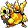Magmortar shiny sprite in Red++
