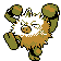 Primeape shiny sprite in Red++