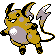 Raichu shiny sprite in Red++