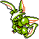Scyther shiny sprite in Red++