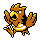 Spearow shiny sprite in Red++
