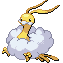 Altaria shiny sprite in SoulGold