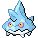 Bergmite front sprite in SoulGold