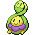 Budew shiny sprite in SoulGold