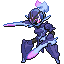Ceruledge front sprite in SoulGold