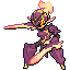 Ceruledge shiny sprite in SoulGold