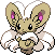 Cinccino shiny sprite in SoulGold