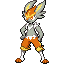 Cinderace shiny sprite in SoulGold