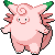 Clefable shiny sprite in SoulGold