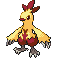Combusken shiny sprite in SoulGold