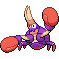 Crabrawler shiny sprite in SoulGold